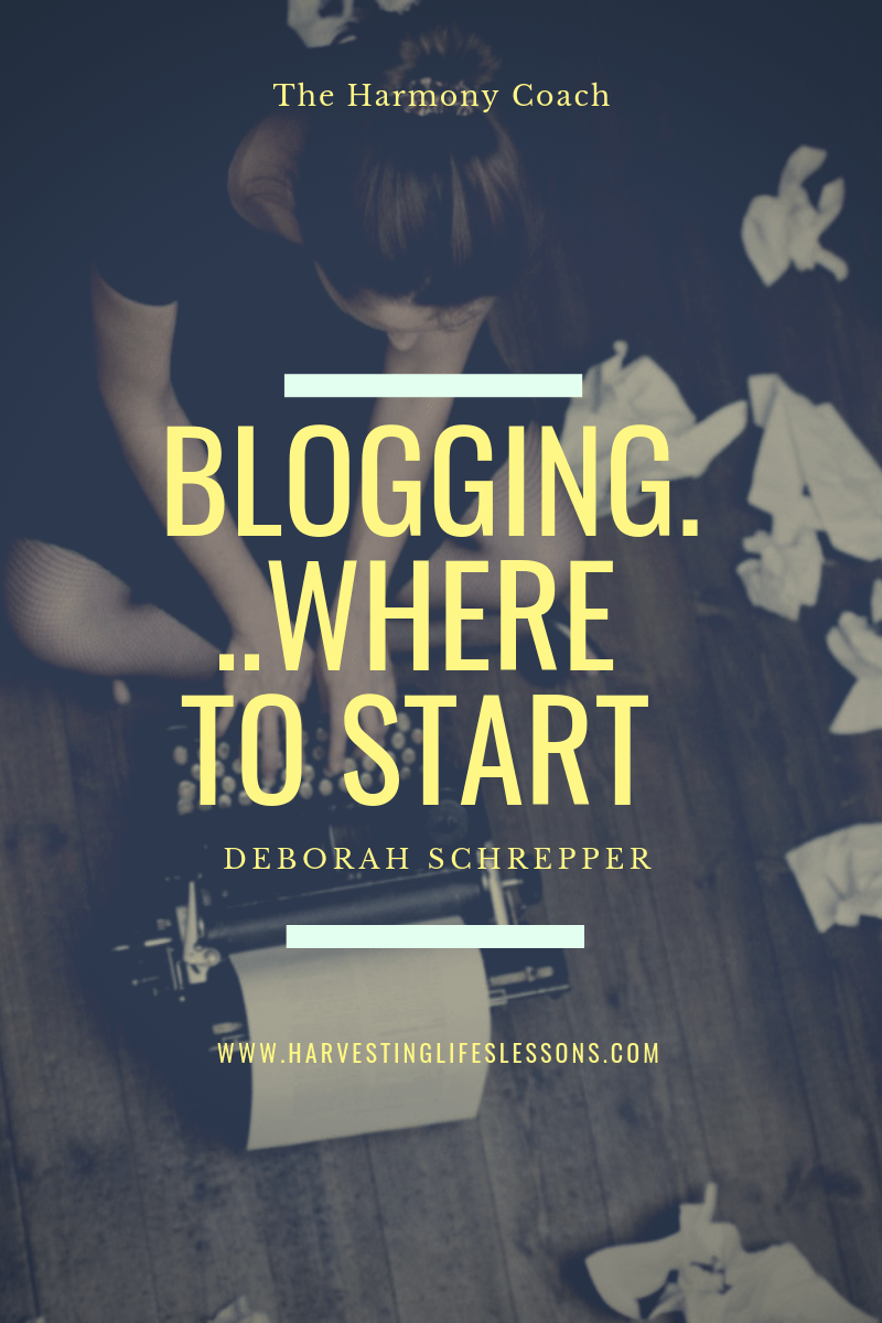 Blogging…Where Do I&nbsp;Begin