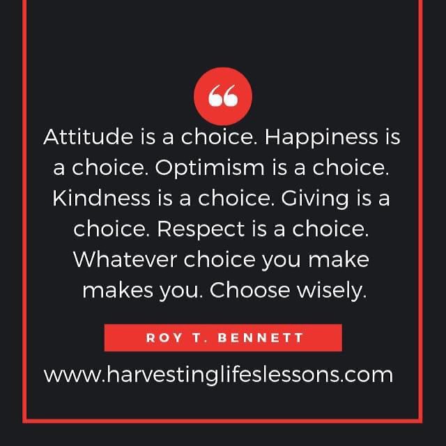 Attitude Is A&nbsp;Choice