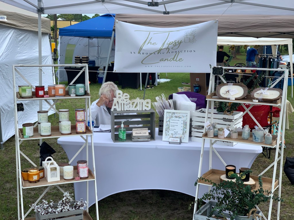 Dad’s 1st Tipsy Candle Market